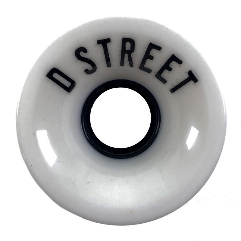 D Street Wheels – 59mm – 59 Cent 78A White