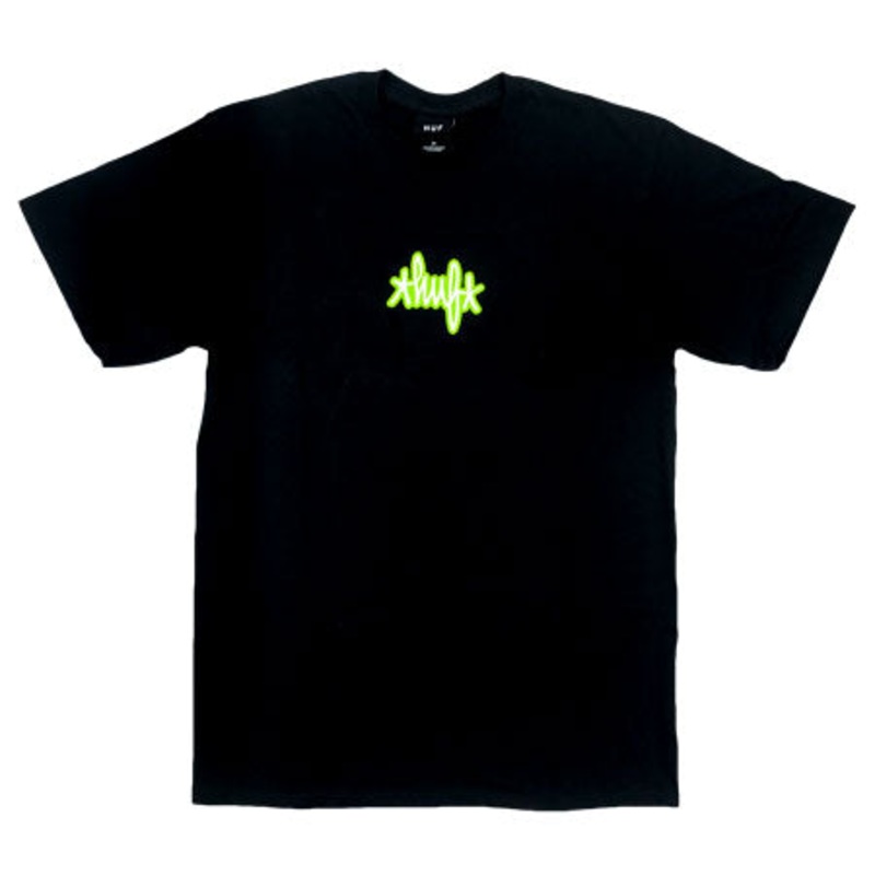 HUF Landmark Logo T Shirt Black Small