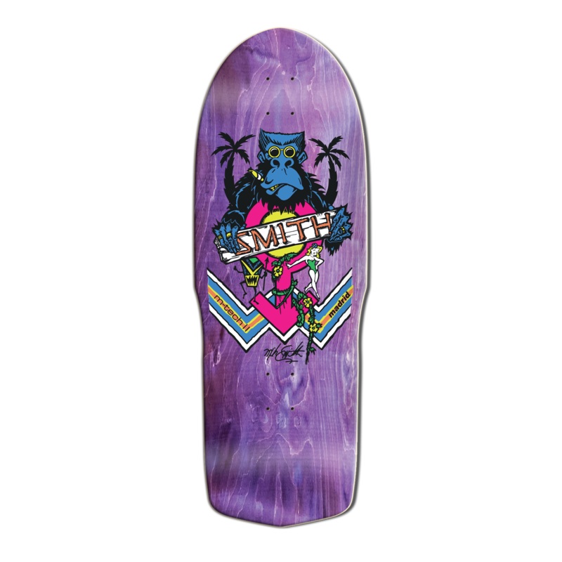 Madrid Mike Smith Ape Purple Stain Ultra LTD 10″ Skateboard Deck