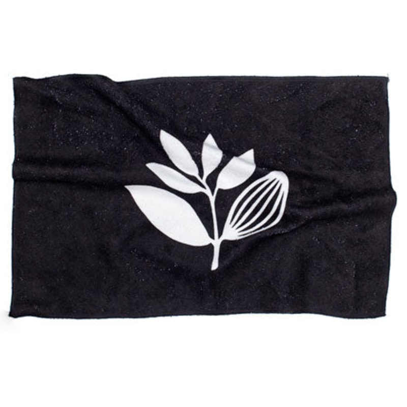 Magenta Hand Towel Black N/A