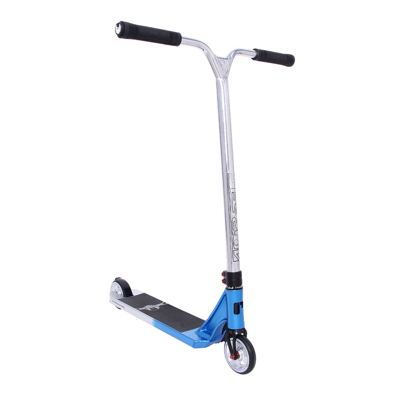 Phoenix Session Complete Scooter – Chrome / Blue