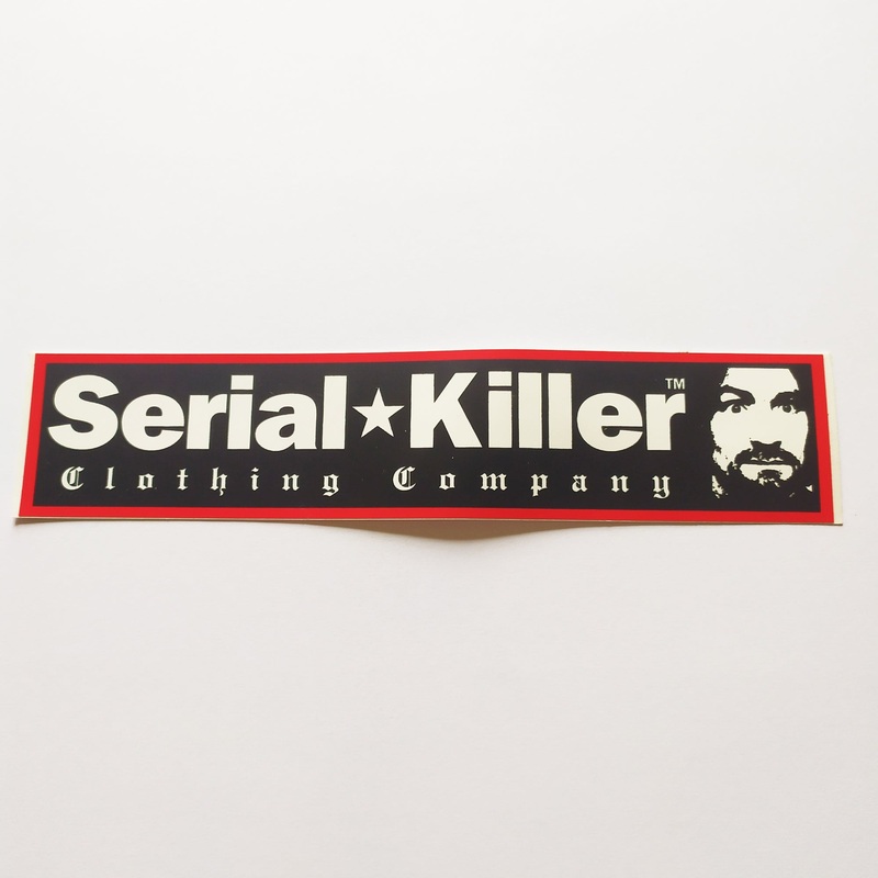 Serial Killer Skateboard Sticker