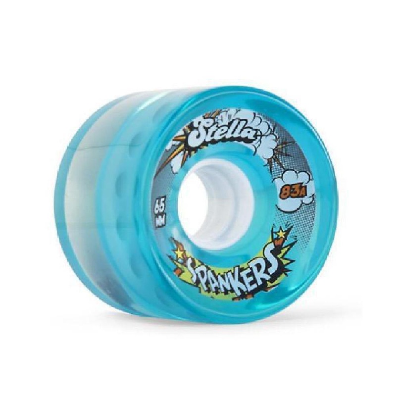 Stella Spankers Longboard Wheels Gel Blue