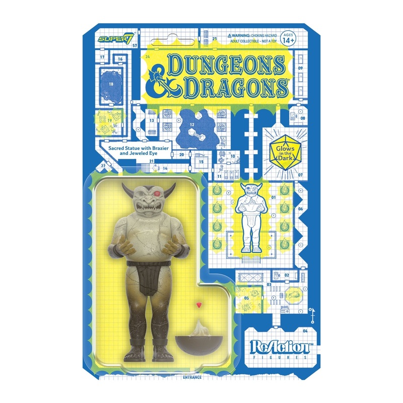 Super7 x DUNGEONS & DRAGONS – Sacred Statue (GLOW-IN-THE-DARK) ReAction Figure