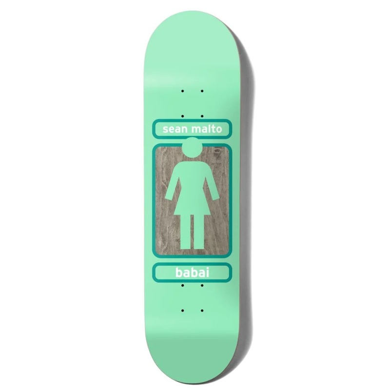 The Girl Skateboards Company Sean Malto Babai Deck 7.75 in 7.75 X 31.125 in