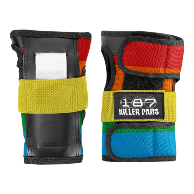 187 KILLER PADS WRIST GUARD RAINBOW XS