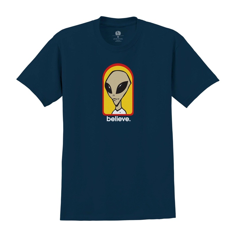 ALIEN WORKSHOP Believe T-Shirt Navy S
