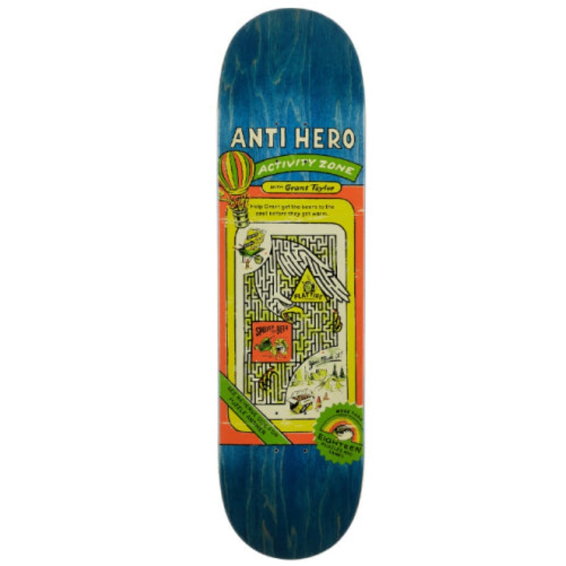 Antihero Grant Taylor Activity Zone Skateboard Deck 8.5″ 8.5″