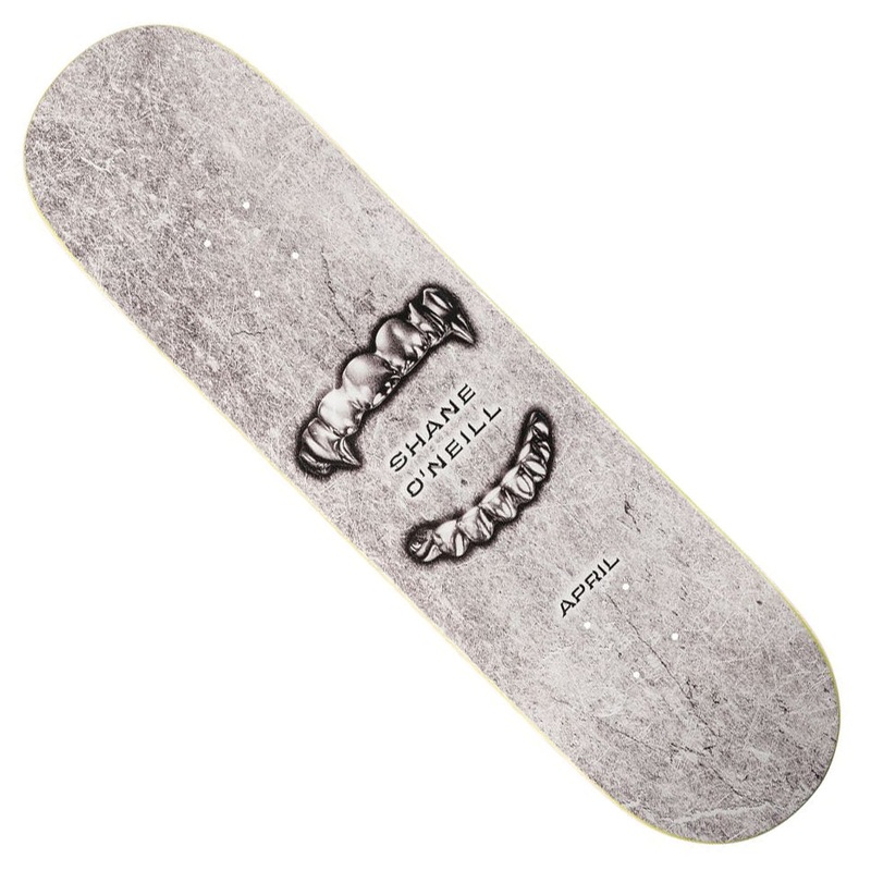 April Skateboards Shane Oneill Grills Deck Multicolor 8.125 x 31.77 WB:14