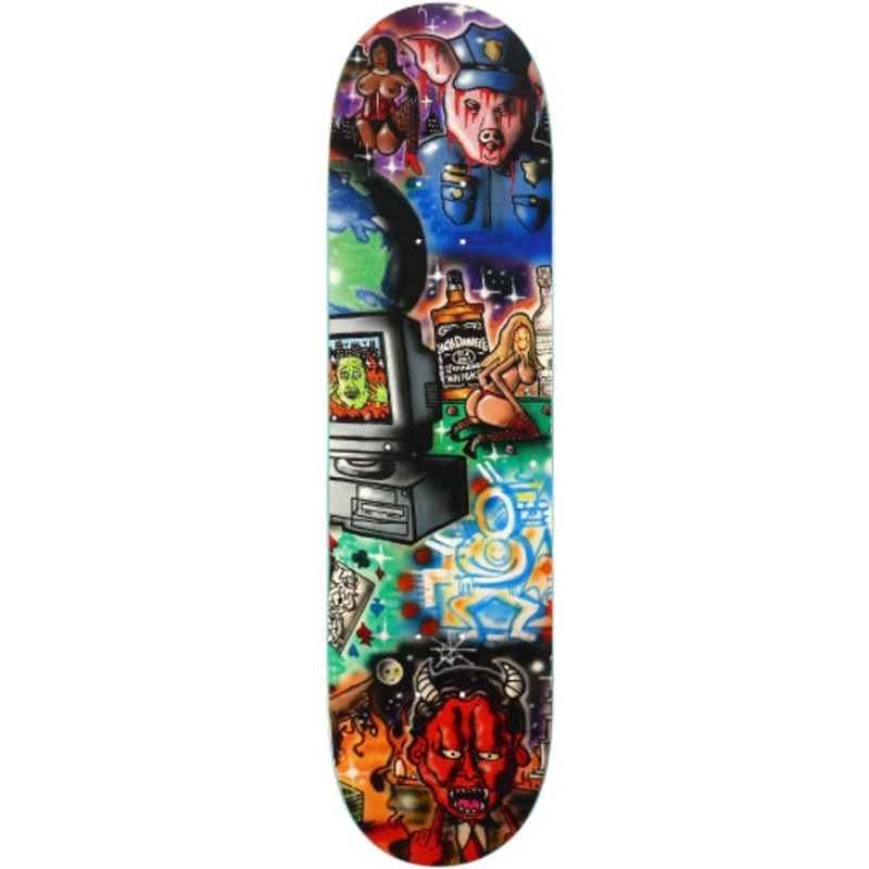 Baker Allen Hummus Skateboard Deck 8.38″ 8.38″