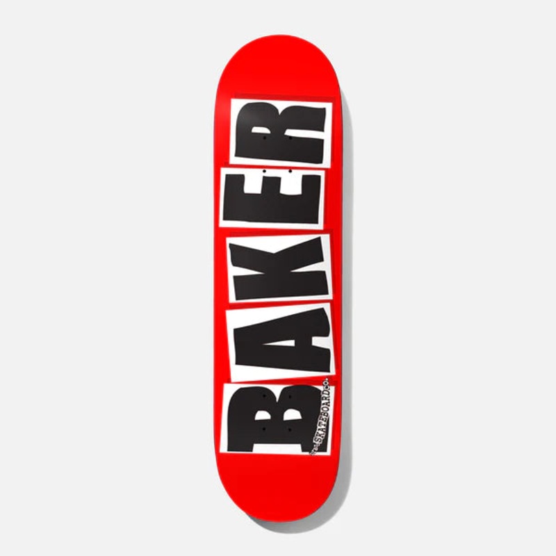 Baker Brand Logo Deck Red/White/Black 8.475″