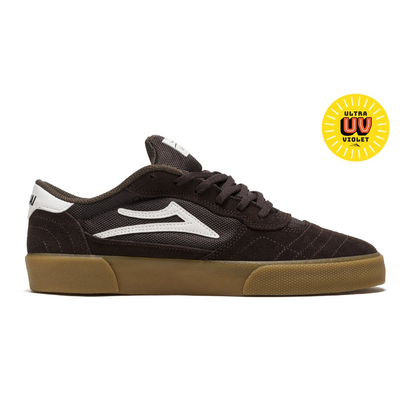 Cambridge UV Suede (Chocolate/Light Blue) 8