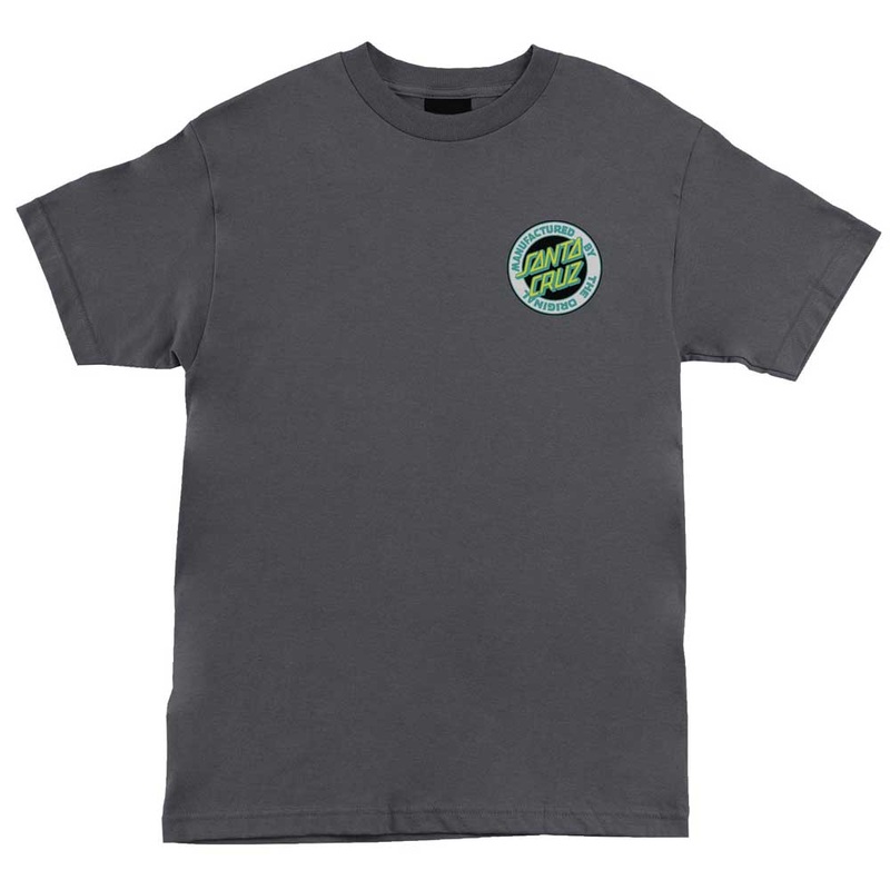 Carved MFG Charcoal Heavyweight Tee Mens Santa Cruz MD