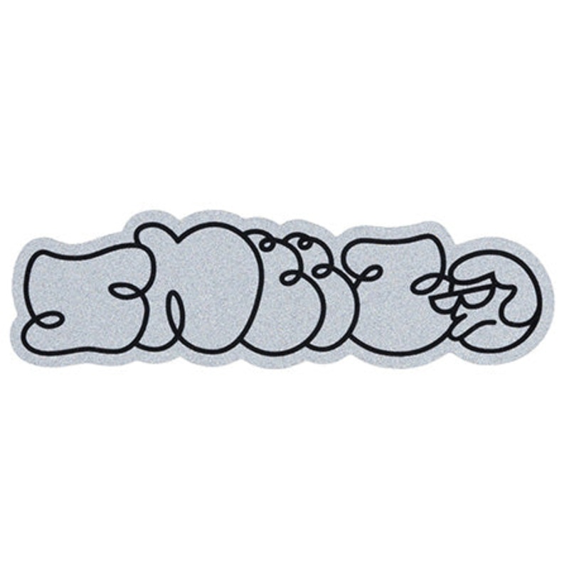 Classic Griptape Sneeze x Classic Griptape Reflective Sticker Black/ Reflective 6.5″