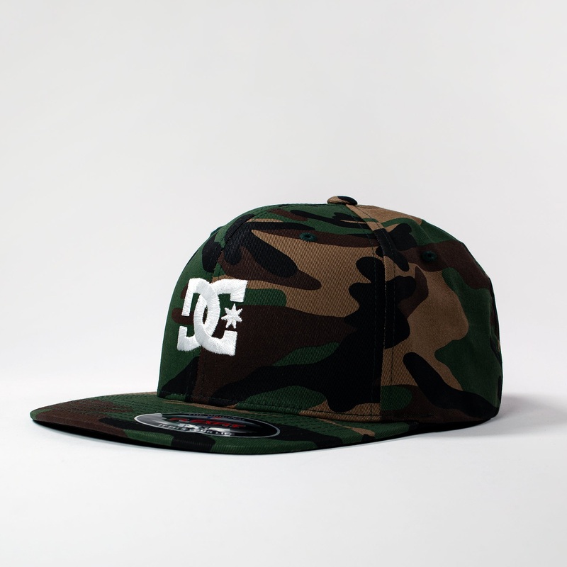 DC Shoes Cap Star Flexfit Cap – Camo S/M