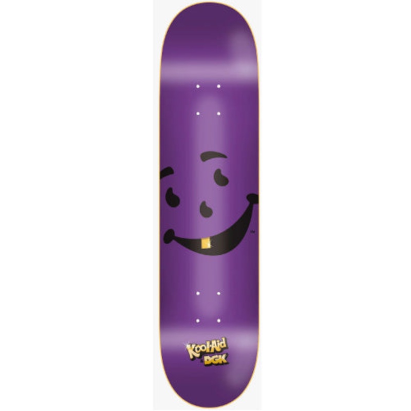 DGK X Kool-Aid Thirst Purple Skateboard Deck 8.06″ 8.06″
