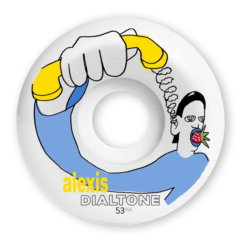 DIAL TONE WHEEL CO. SABLONE STRAWBERRY WHEELS 53MM 53mm