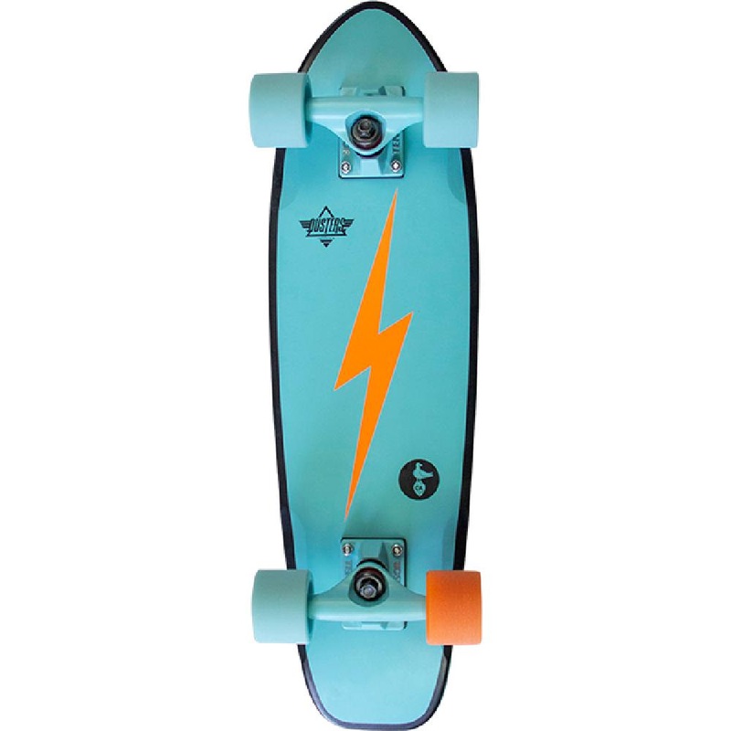 Dusters Bird Bolt Cruiser Teal 25″ Cruiser Longboard Complete