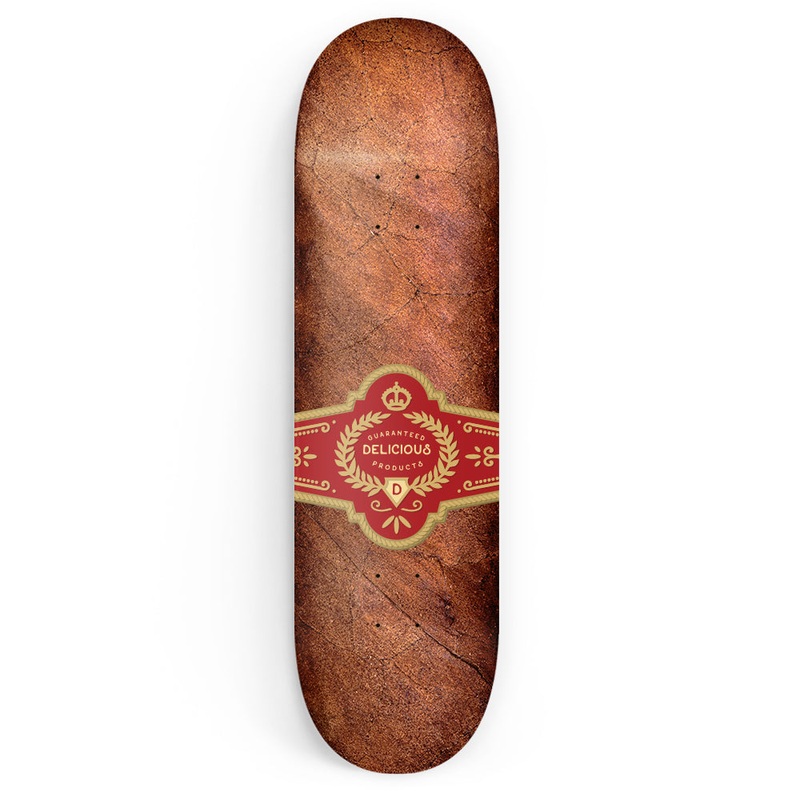 Edible Concrete Red Gold Cigar 8.0 in 8.0 in