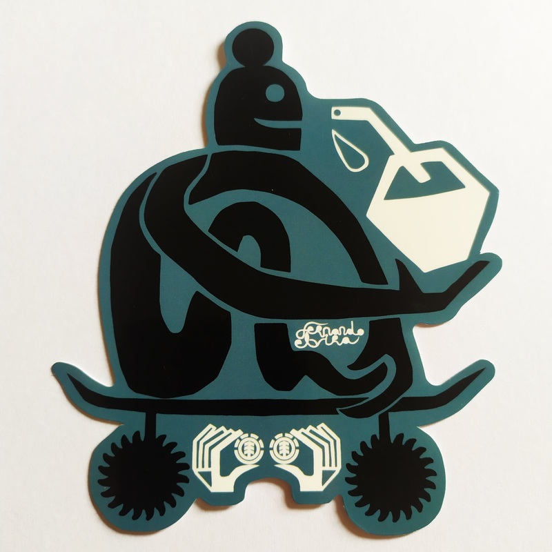 Element Skateboards Sticker