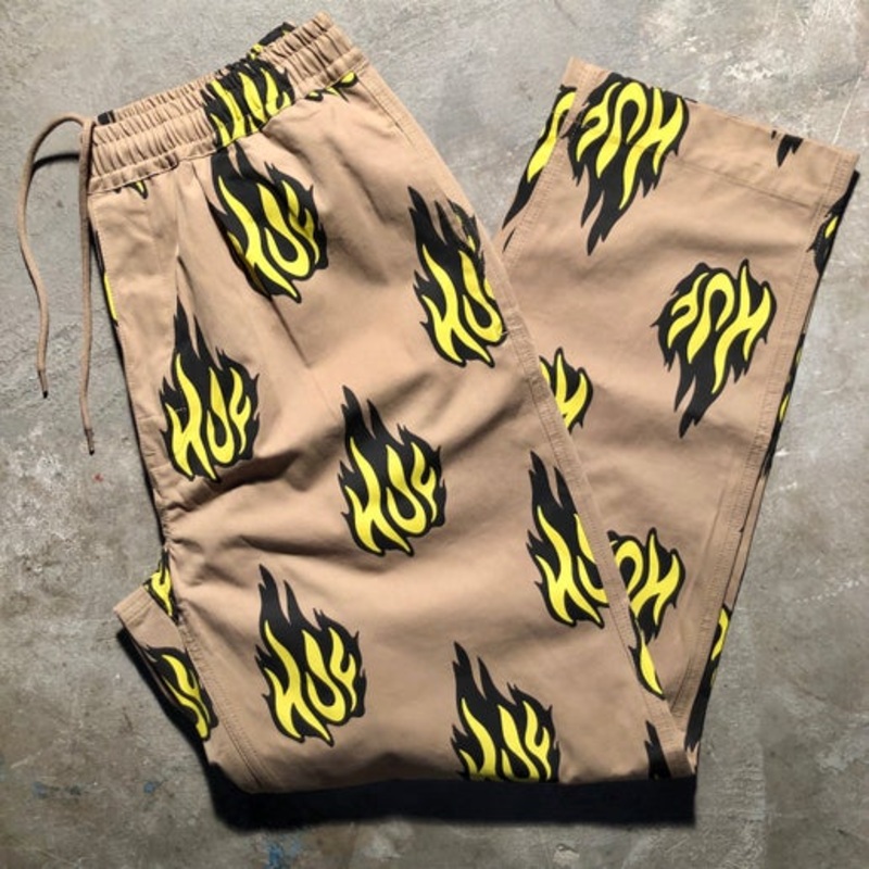 HUF – Flamin’ Easy Pant – Oatmeal – Size Small