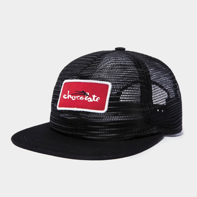 Lakai x Chocolate – Petrol Mesh Snapback Cap – Black