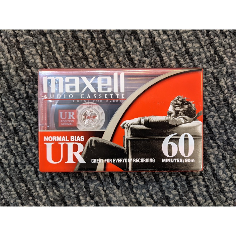 Maxell UR-60 Blank Cassette *Sealed*