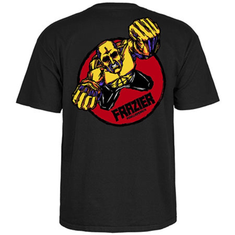Powell Peralta Mike Frazier Yellow Man T Shirt Black Small