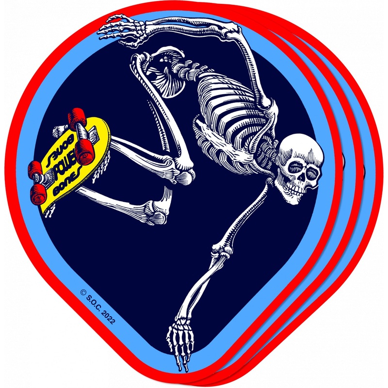 Powell Peralta OG Skateboard Skeleton 4.5″ Sticker