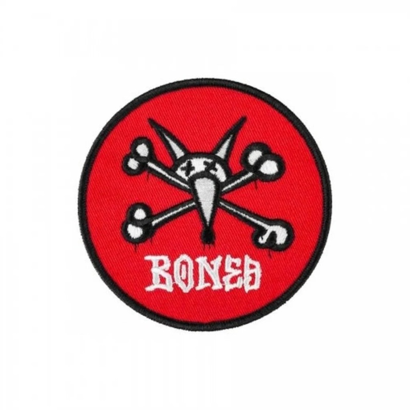 Powell Peralta Skateboards “Vato Rat- Red” Patch
