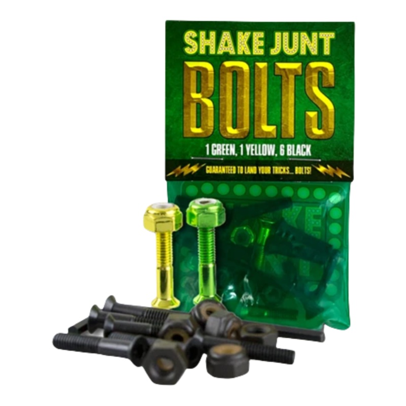 SHAKE JUNT BAG O’ BOLTS 1 GREEN, 1 YELLOW 7/8 allen