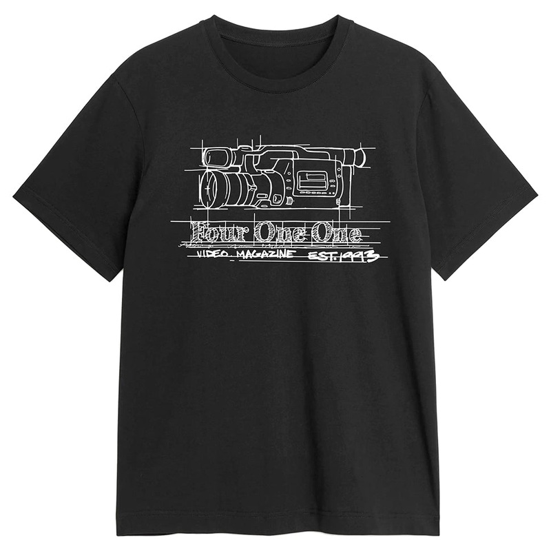 411VM VX T Shirt Black Small