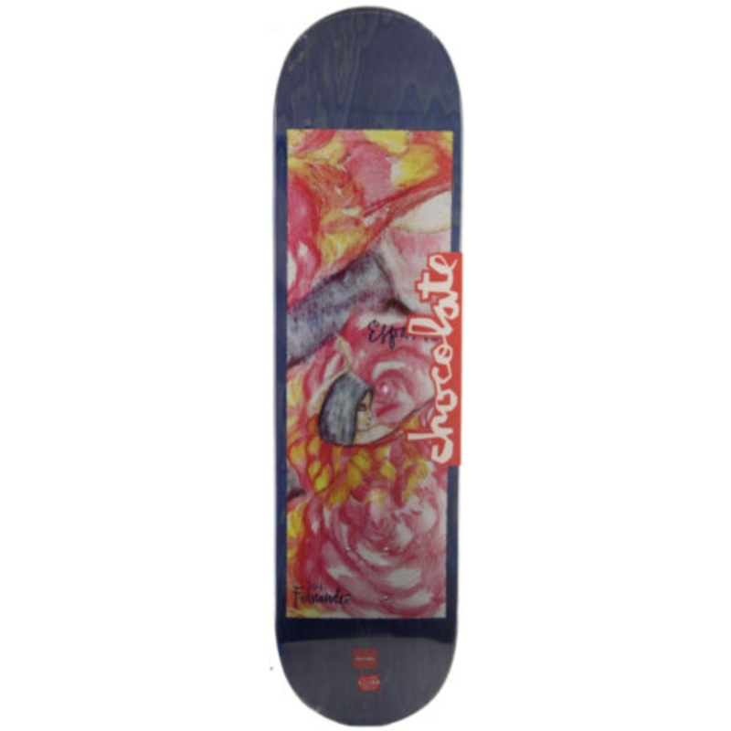 Chocolate Skateboard Company Jesus Fernandez Espana One Off Deck 8.25 in 8.25 X 32 in