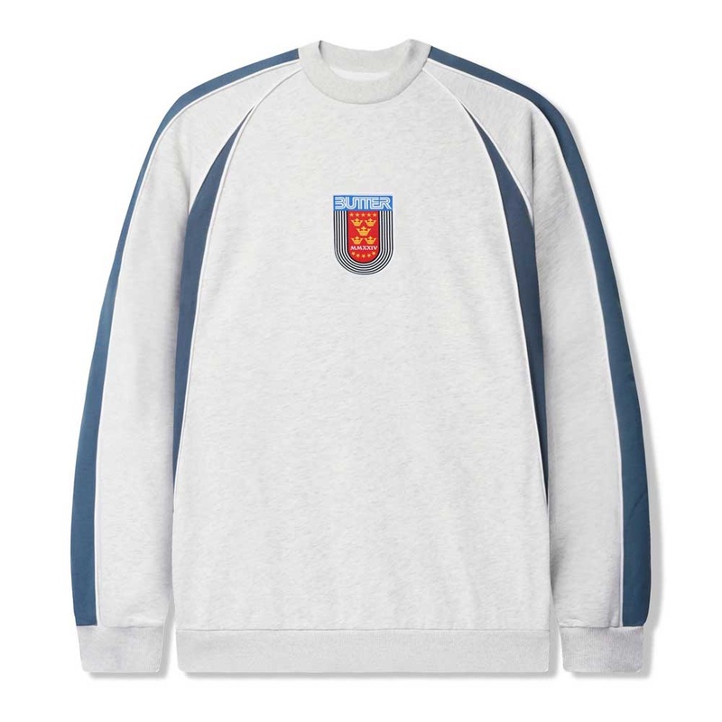 Crown Crewneck Ash Butter Goods Sweatshirt Outerwear MD