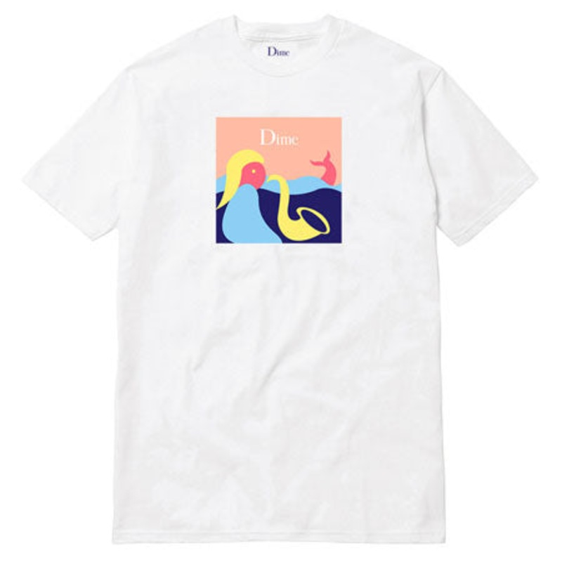 Dime First Date T Shirt White Large