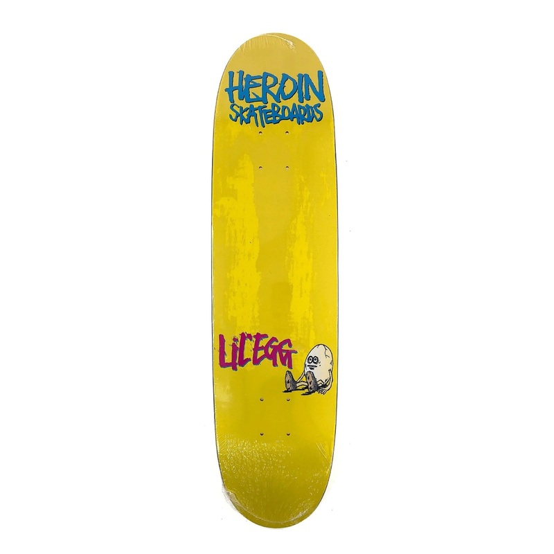 Heroin Lil Egg Deck – 7.9″ 7.9″ Shaped