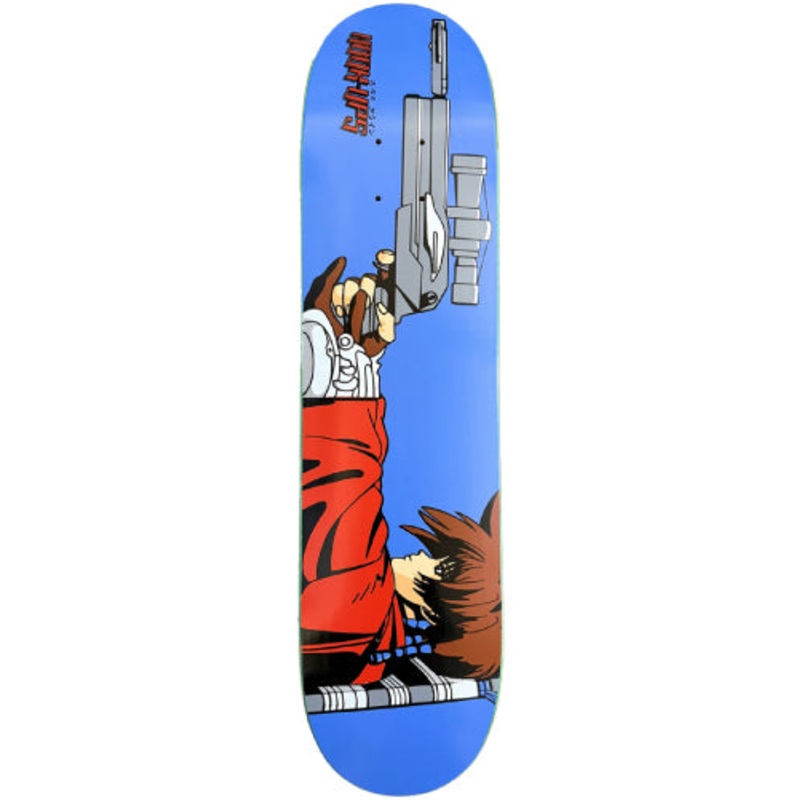 Hook-Ups 30 Years Iria Hunter Skateboard Deck 7.5″ Blue 7.5″