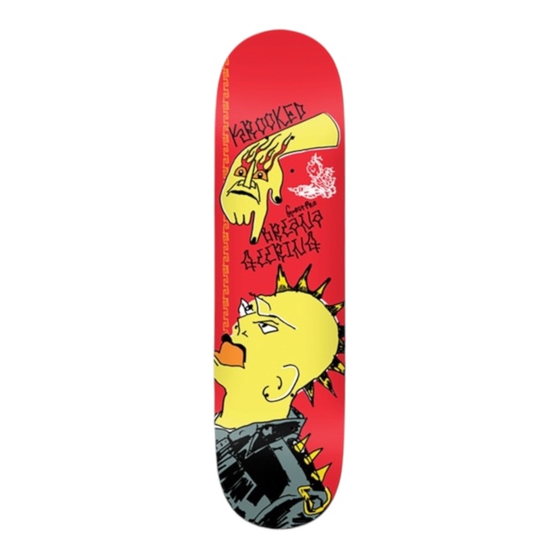 Krooked Breana Geering Guest True Fit Deck 8.5 8.5