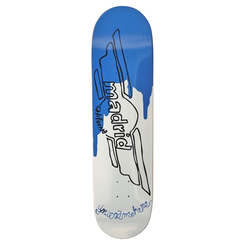 Madrid x Tim Kerr 8.5″ Skateboard Deck Red
