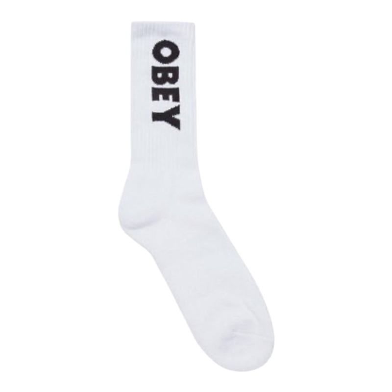 OBEY FLASH SOCKS WHITE OS