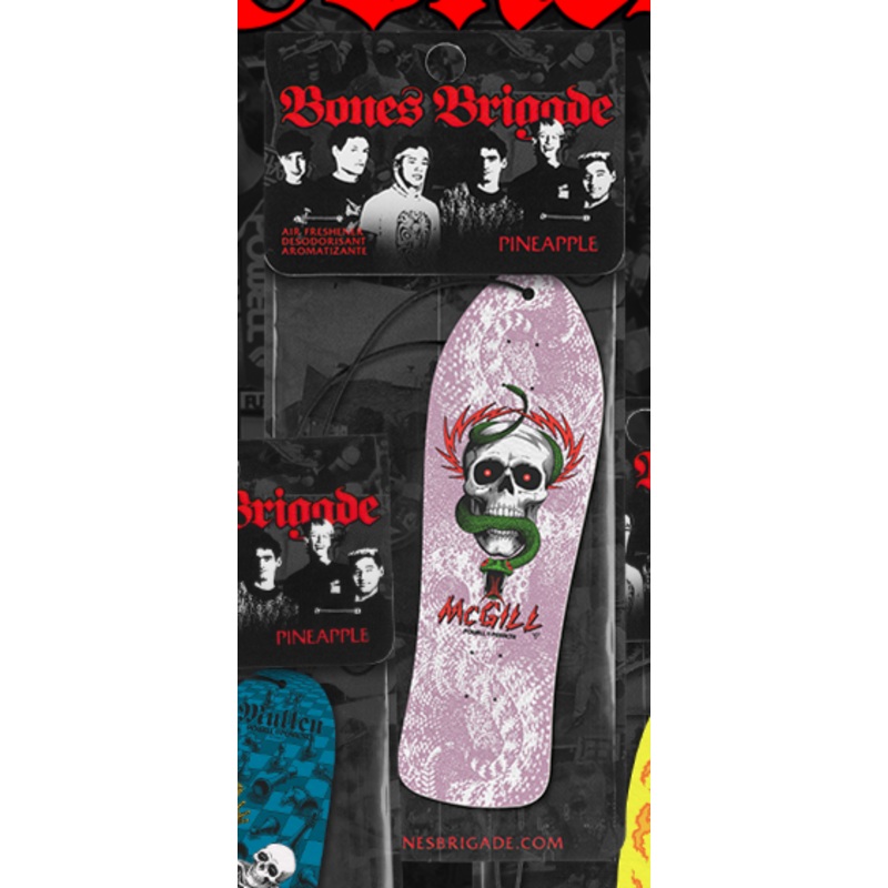 Powell Peralta Bones Brigade Series 15 McGill Air Freshener – Pineapple Scented