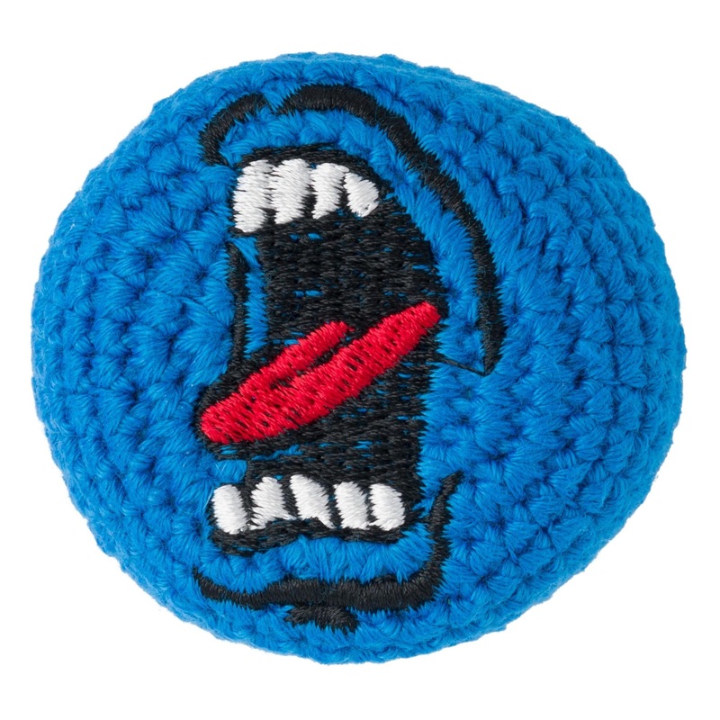 SANTA CRUZ BIG MOUTH CROCHET FOOT BAG (Hacky-Sack)