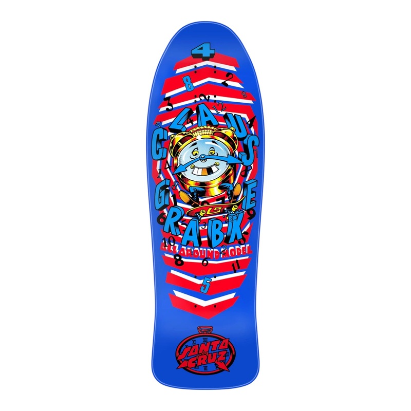 Santa Cruz Reissue Skateboard Deck Grabke All Around 9.89 9.89