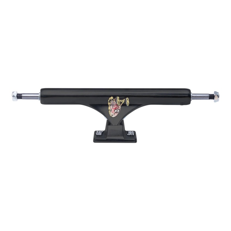 SLAPPY INVERTED CURB KILLER TRUCKS MATTE BLACK SET(2) 8.5