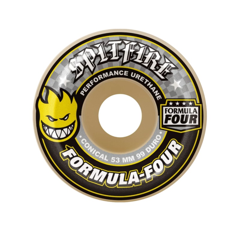 Spitfire Formula Four Conical Wheels 99 Duro – 53mm –  SET