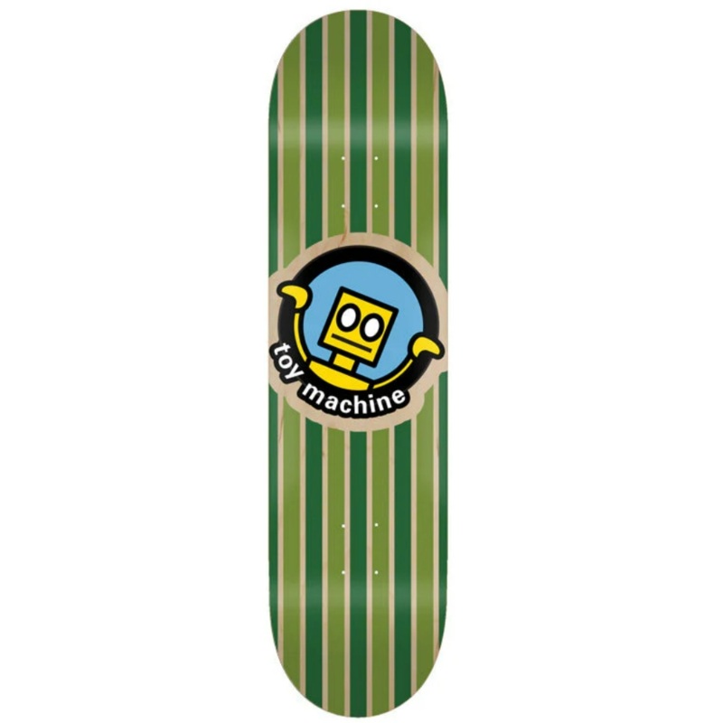 Toy Machine Robot Green 8.75″ Skateboard Deck 8.75″