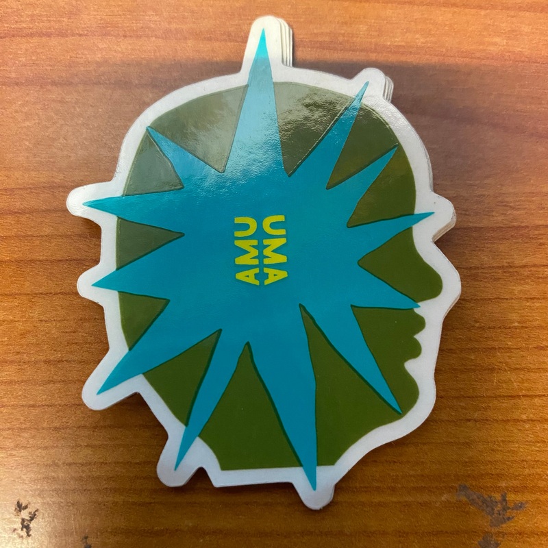 Uma Land Sleds “Head” Sticker