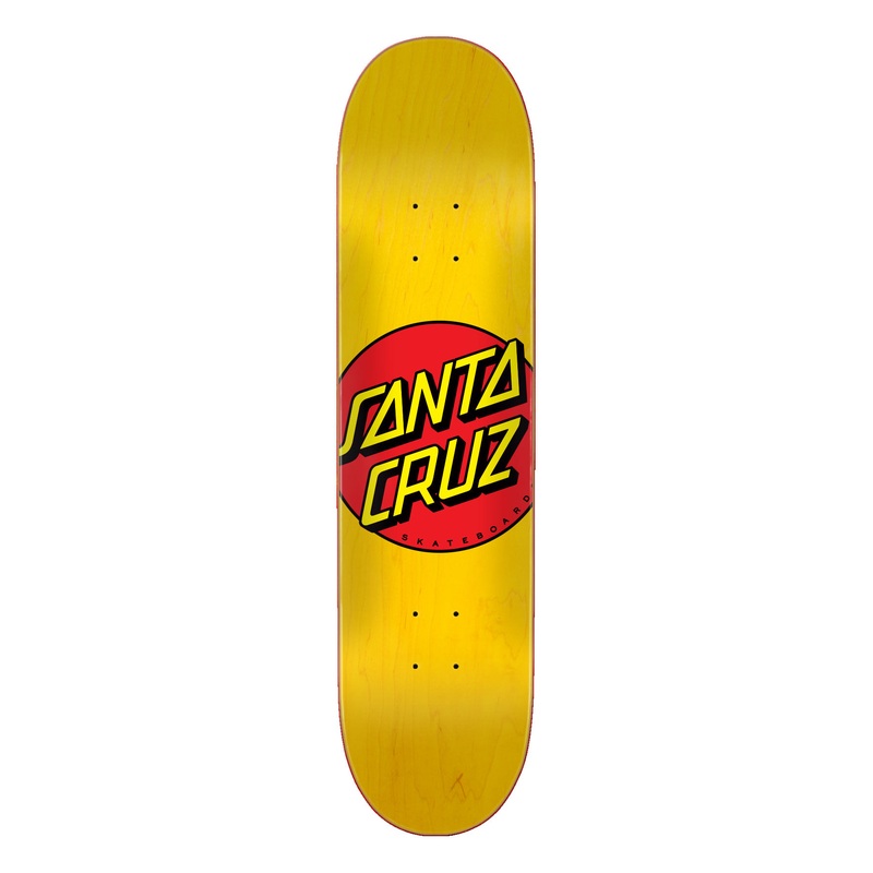 7.75in Classic Dot Santa Cruz Skateboard Deck No Color 7.75in x 31.61in