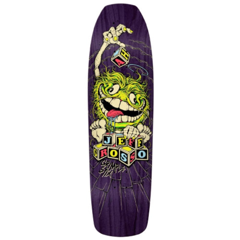 Antihero Jeff Grosso Grimple Stix Guest Skateboard Deck Random Veneer 9.0″ 9.0″