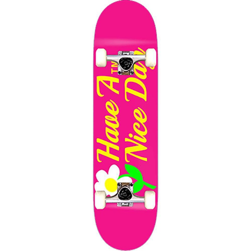 ATM Nice Day in Pink 7.75″ Complete Skateboard Complete